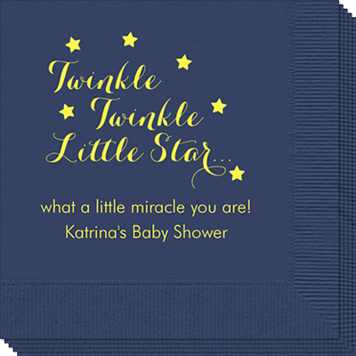 Twinkle Twinkle Little Star Napkins